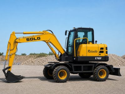 Колісний екскаватор SDLG E765F