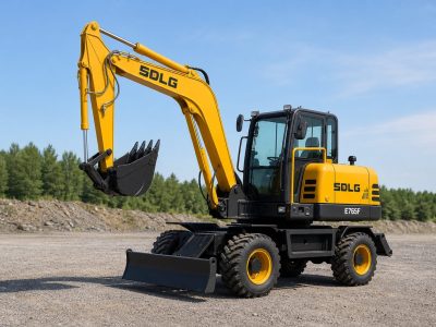 Колісний екскаватор SDLG E765F